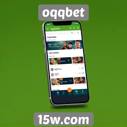Interface do oqqbet é otimizada para usuários